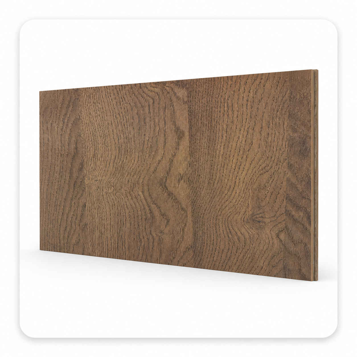 Natural Brown Oak Wood Panel