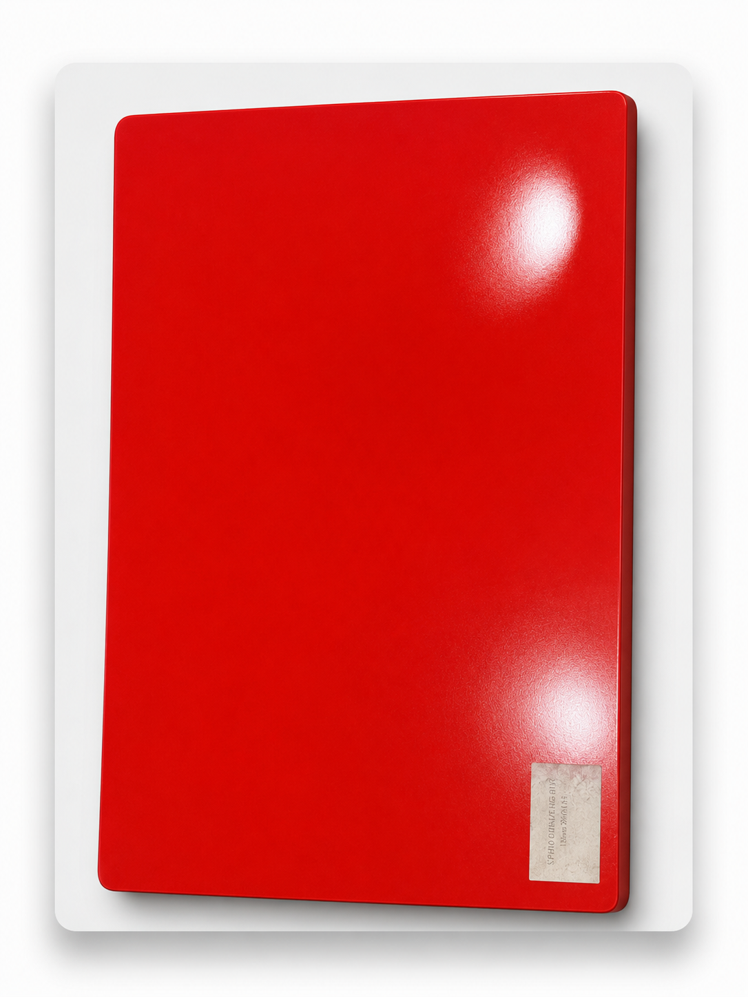 Super Gloss Red Decorative Panel