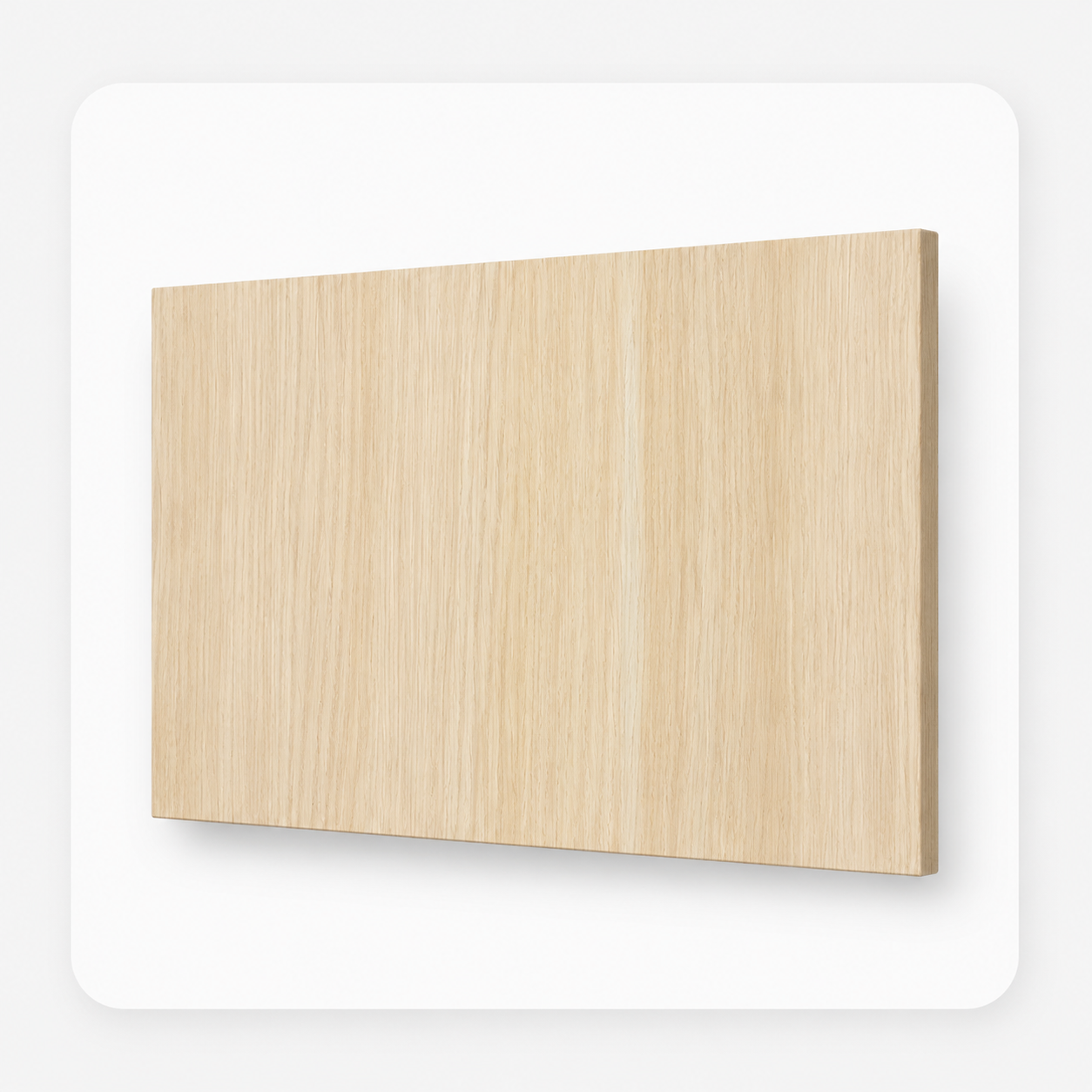Light Oak Wood Panel