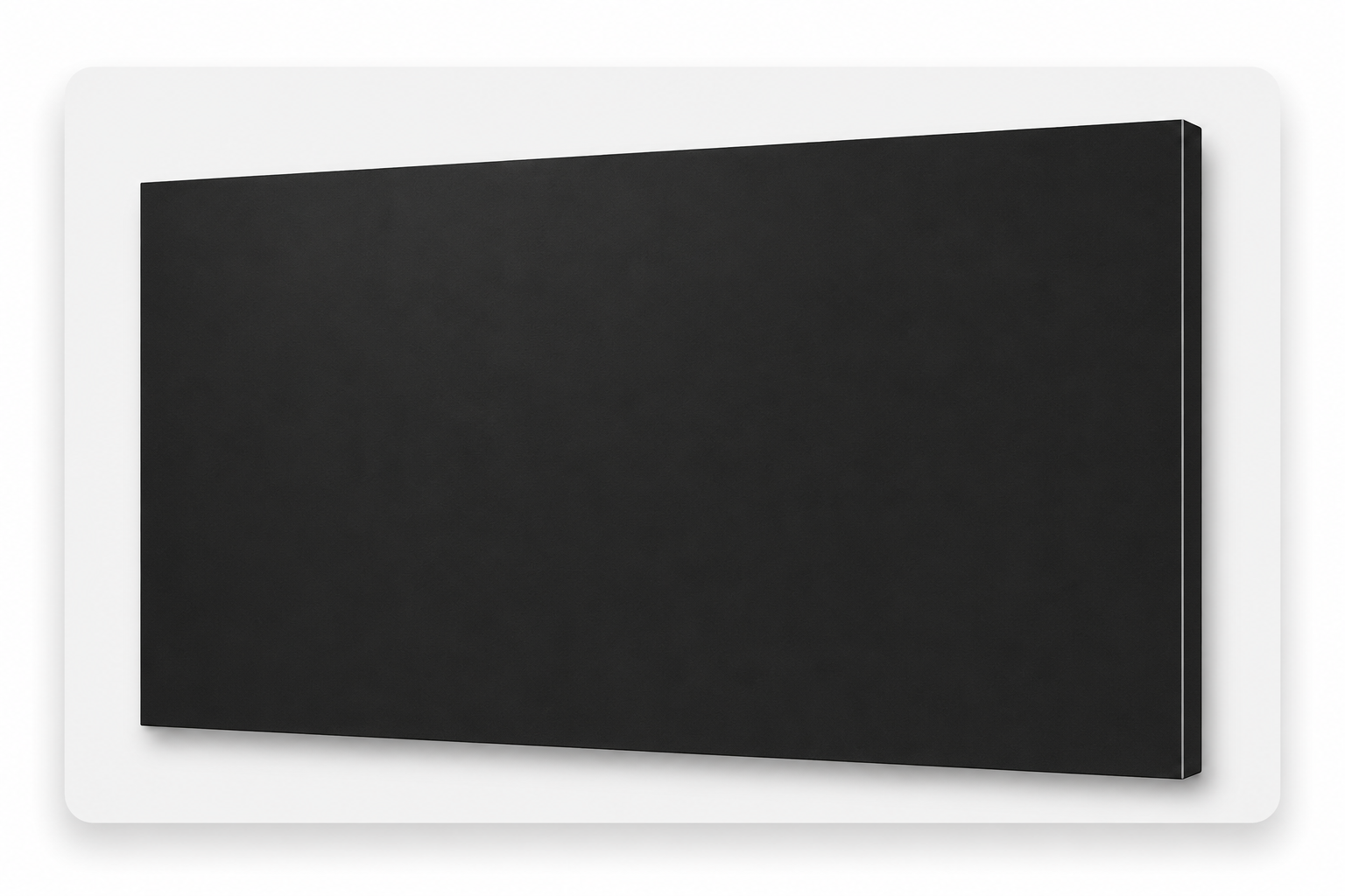 Satin Black Decorative Panel
