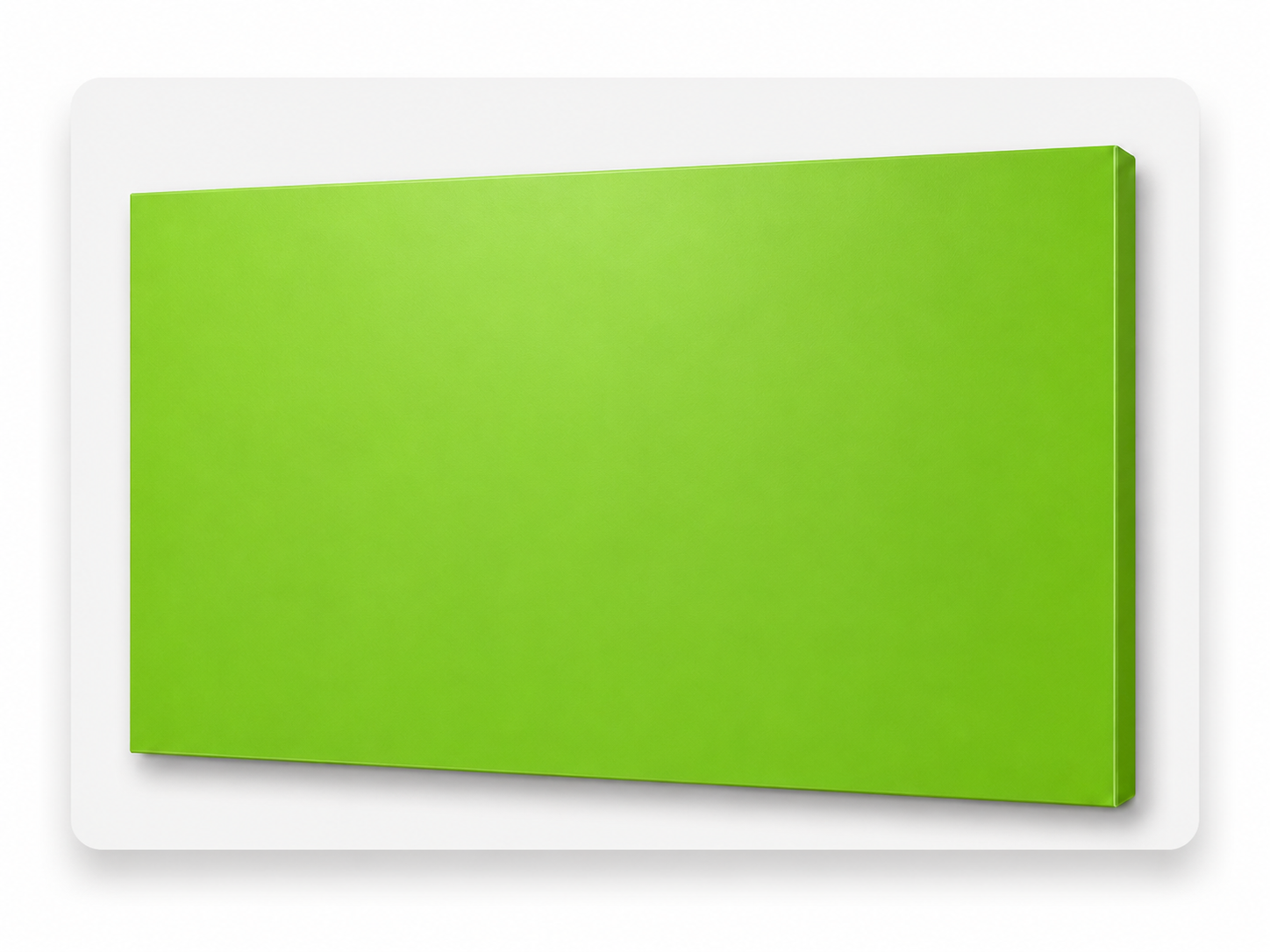Lime Green Decorative Panel