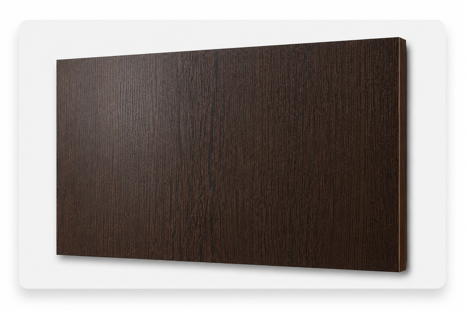 Dark Espresso Wood Panel