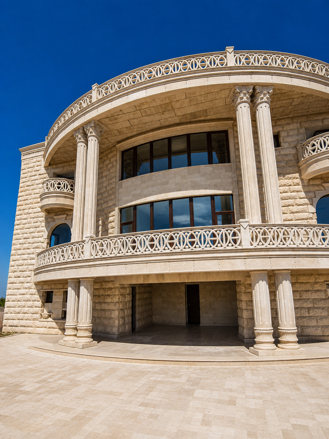 Grand Classical Stone Villa